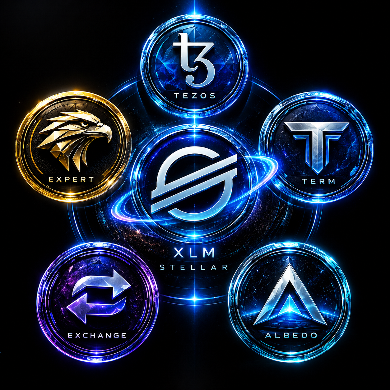 TezosXLM logo